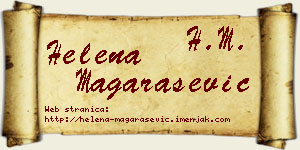 Helena Magarašević vizit kartica